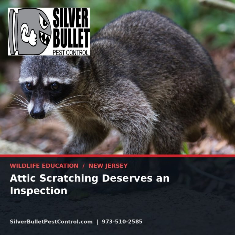Attic scratching deserves an inspection — New Jersey | Silver Bullet Pest Control