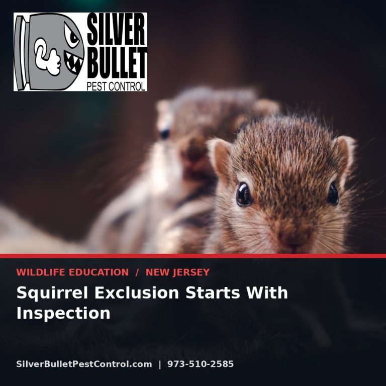 Squirrel exclusion starts with inspection — New Jersey | Silver Bullet Pest Control